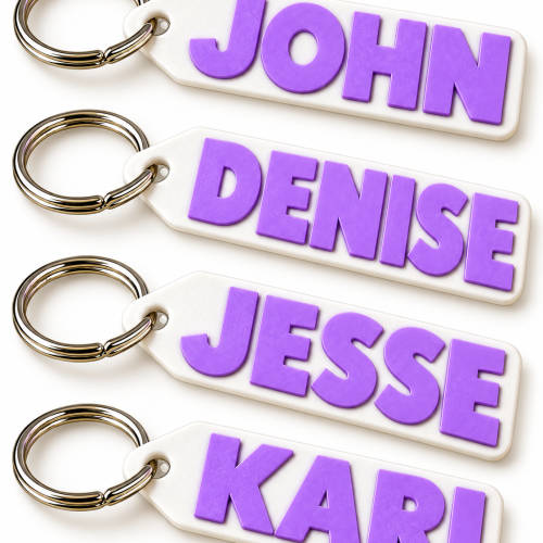 Custom Name Keychain